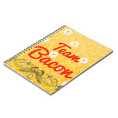 チームベーコン ノートブック (左側)