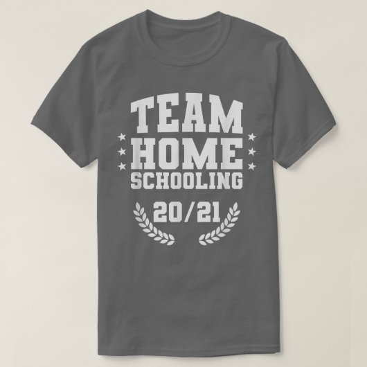 チームホームスクーリング2021学生学校児童プライム Tシャツ (デザイン正面)