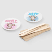 チームボーイまたはチームガールジェンダー投票ファンを明らかにする ハンドファン (組立なし)