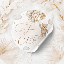 チームボーイジェンダーの表示 ラウンドシール