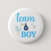 チームボーイブルージェンダーのパーティー 缶バッジ (正面)