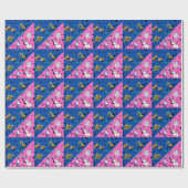 チームボーイvsチームガール重量機器対ユニコーン ラッピングペーパー (フラット)