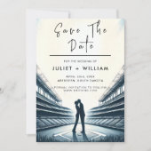 チームボールフィールドピッチ結婚野球 セーブザデート (正面)