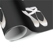 チームポインテバレエシルエット ラッピングペーパー (ロールコーナー)