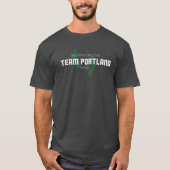 チームポートランドメンズティー Tシャツ (正面)