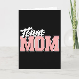 チームママがソフトボールとサッカーとバレーボールとフットボールを売る カード