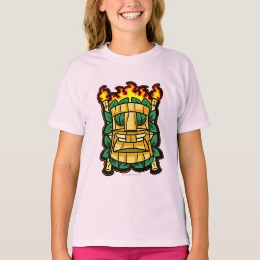 チームミステリーアイランドのロゴ Tシャツ (正面)