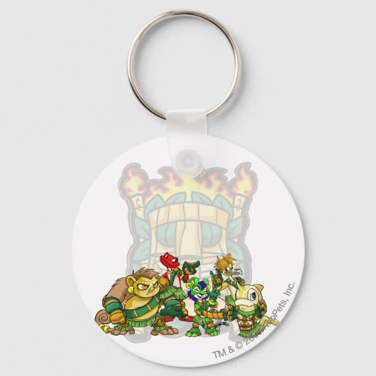 チームミステリーアイランドグループ キーホルダー (正面)