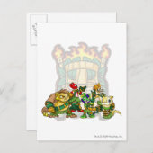 チームミステリーアイランドグループ ポストカード (正面/裏面)