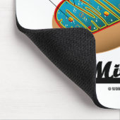 チームミトコンドリアのユーモア マウスパッド (コーナー)