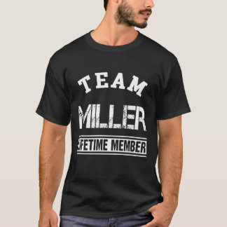 チームミラーの有効期間メンバー姓ファミリーギフト Tシャツ