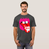 チームミルクジュリーファブラスゲイドラッグクイーン Tシャツ (正面フル)