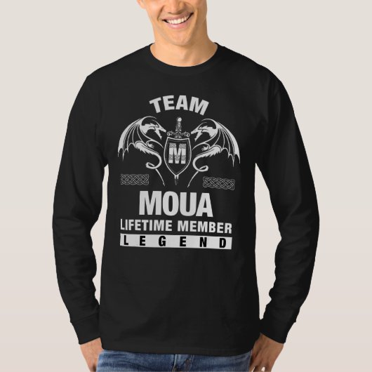 チームムーアライフメンバ Tシャツ (正面)
