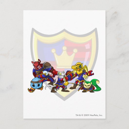 チームメリデルグループ ポストカード (正面)