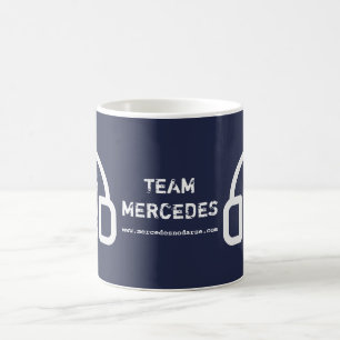 チームメルセデスのコーヒー・マグ コーヒーマグカップ