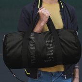 チームモダングルームメンズギフト ダッフルバッグ