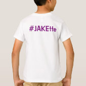 チームヤコブ- #JAKEtteのワイシャツ Tシャツ (裏面)