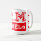 チームリスのマグ コーヒーマグカップ (正面右)