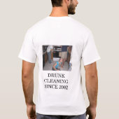 チームリンジーのティー Tシャツ (裏面)