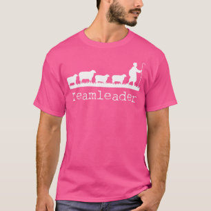チームリーダー羊毛羊飼い Tシャツ