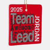 チームリーダー超並外カスタム セラミックオーナメント (右)
