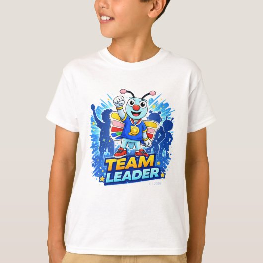 チームリーダー Tシャツ (正面)