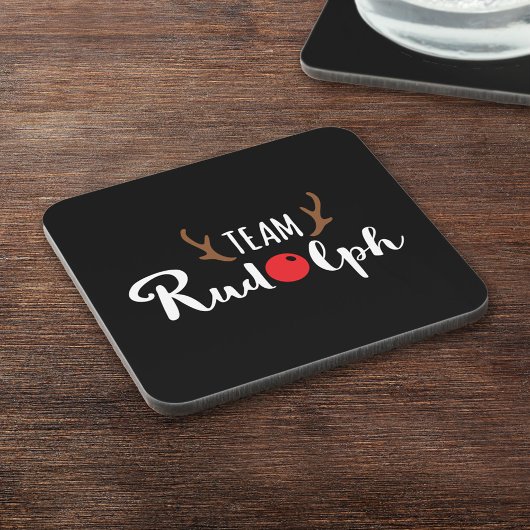 チームルドルフのクリスマスモチーフ コースター