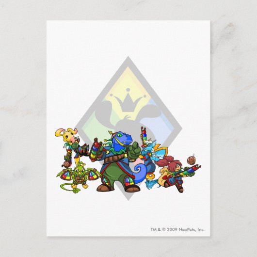 チームルーアイランドグループ ポストカード (正面)