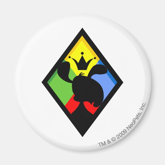 チームルーアイランドロゴ マグネット (正面)