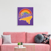 チームレインボーカスタムキャンバス印刷 キャンバスプリント (インサイチュ (リビング))