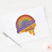 チームレインボーカスタム スクエアシール (封筒)