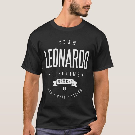 チームレオナルド Tシャツ (正面)