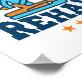 チームレハブフィジカルセラピーセラピストスクワッドスタッフ ポスター (角)