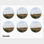 チームレーズンステッカー ラウンドシール (シート)