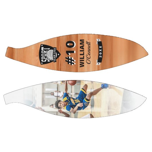 チームロゴプレーヤー番号写真陸上競技成果 バスケットボール (パネル)