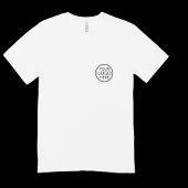 チームロゴ名番号シンプルモダンスポーツ Tシャツ