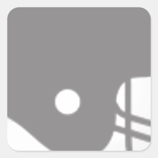 チームロブバーン スクエアシール (正面)