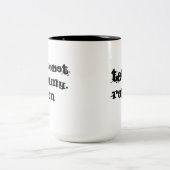 チームロボットマグは行きます ツートーンマグカップ (中央)