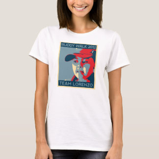 チームロレンツォの女性のT Tシャツ