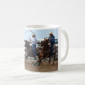 チームロープをかけるマグ コーヒーマグカップ (正面右)