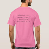 チームワイシャツ-人 Tシャツ (裏面)