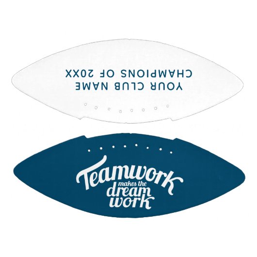 チームワークが夢のワークチームのカスタムイベント アメリカンフットボール (パネル)
