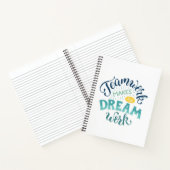 チームワークが夢の仕事をする ノートブック (内部)