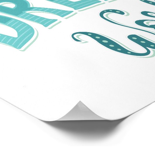 チームワークが夢の仕事をする ポスター (角)