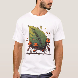 チームワークが夢の仕事 Tシャツ