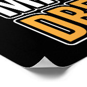 チームワークが夢を作る社員評価G ポスター (角)