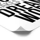 チームワークが夢を作る ポスター (角)