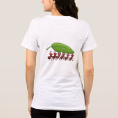 チームワークが夢を実現 トライブレンドTシャツ (裏面)