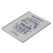 チームワークで夢を実現 ノートブック (左側)