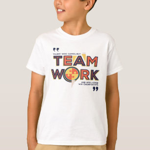 チームワークとインテリジェンスの獲得選手権 Tシャツ
